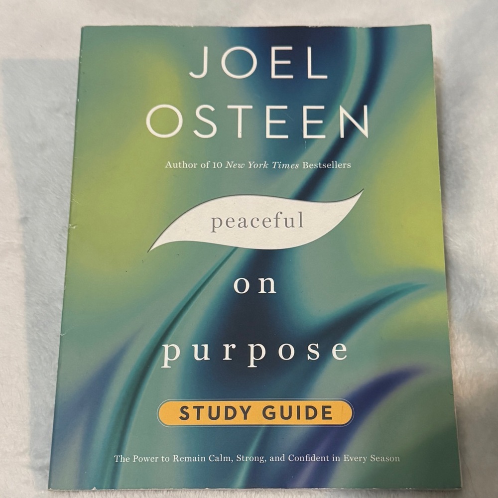 💜 Joel Osteen "Peaceful on Purpose" Study Guide